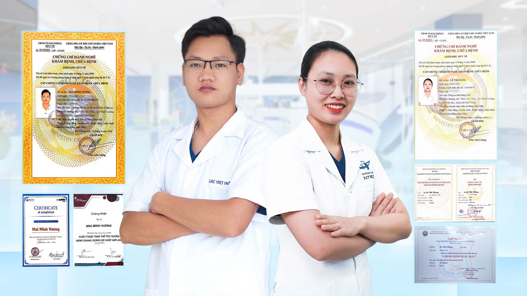 Tại nha khoa Lạc Việt Intech Hải Phòng xây dựng mô hình bác sĩ chuyên môn hóa.