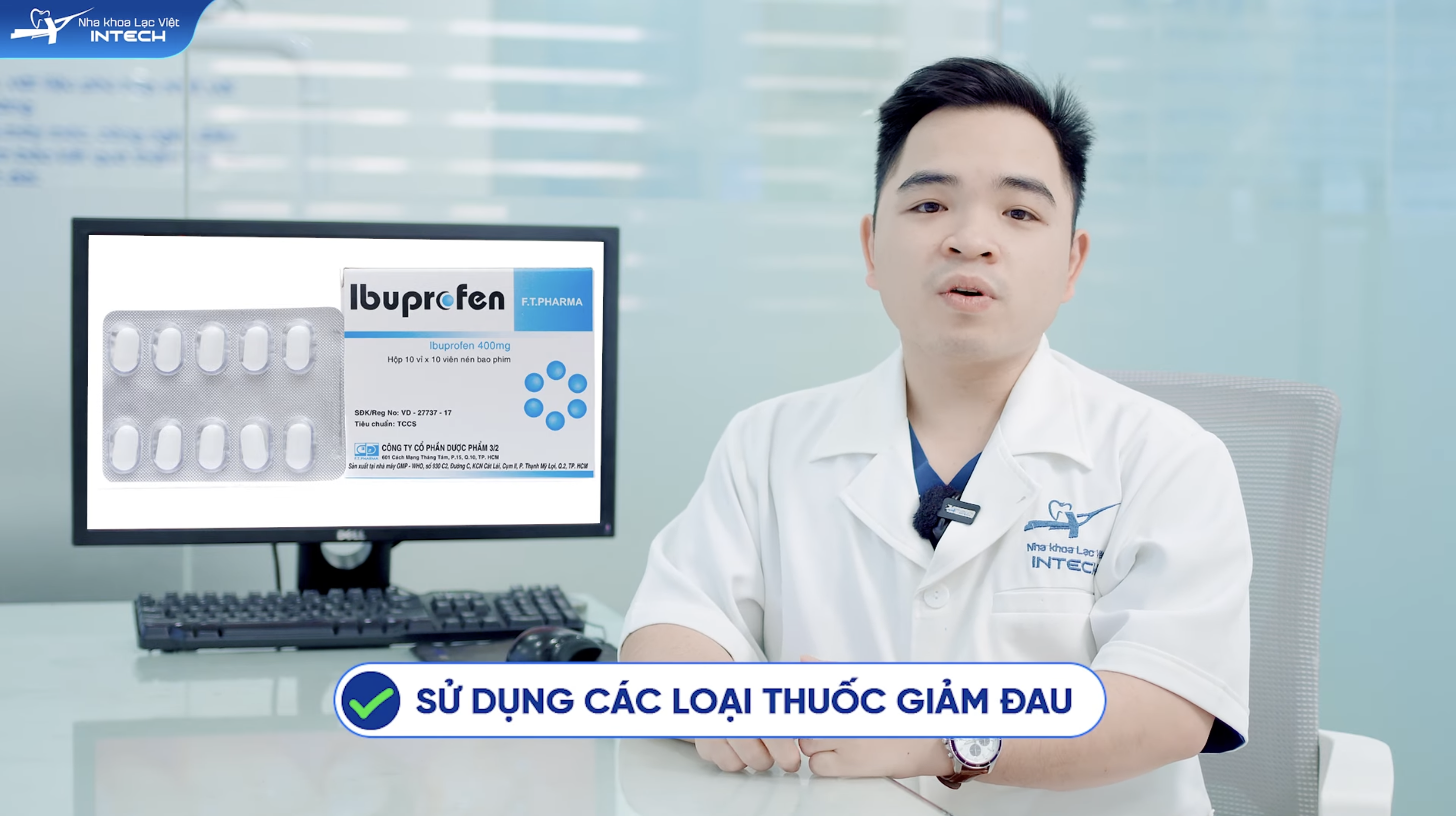 Sử dụng thuốc giảm đau để giảm đau khi bị viêm tuỷ tại nhà