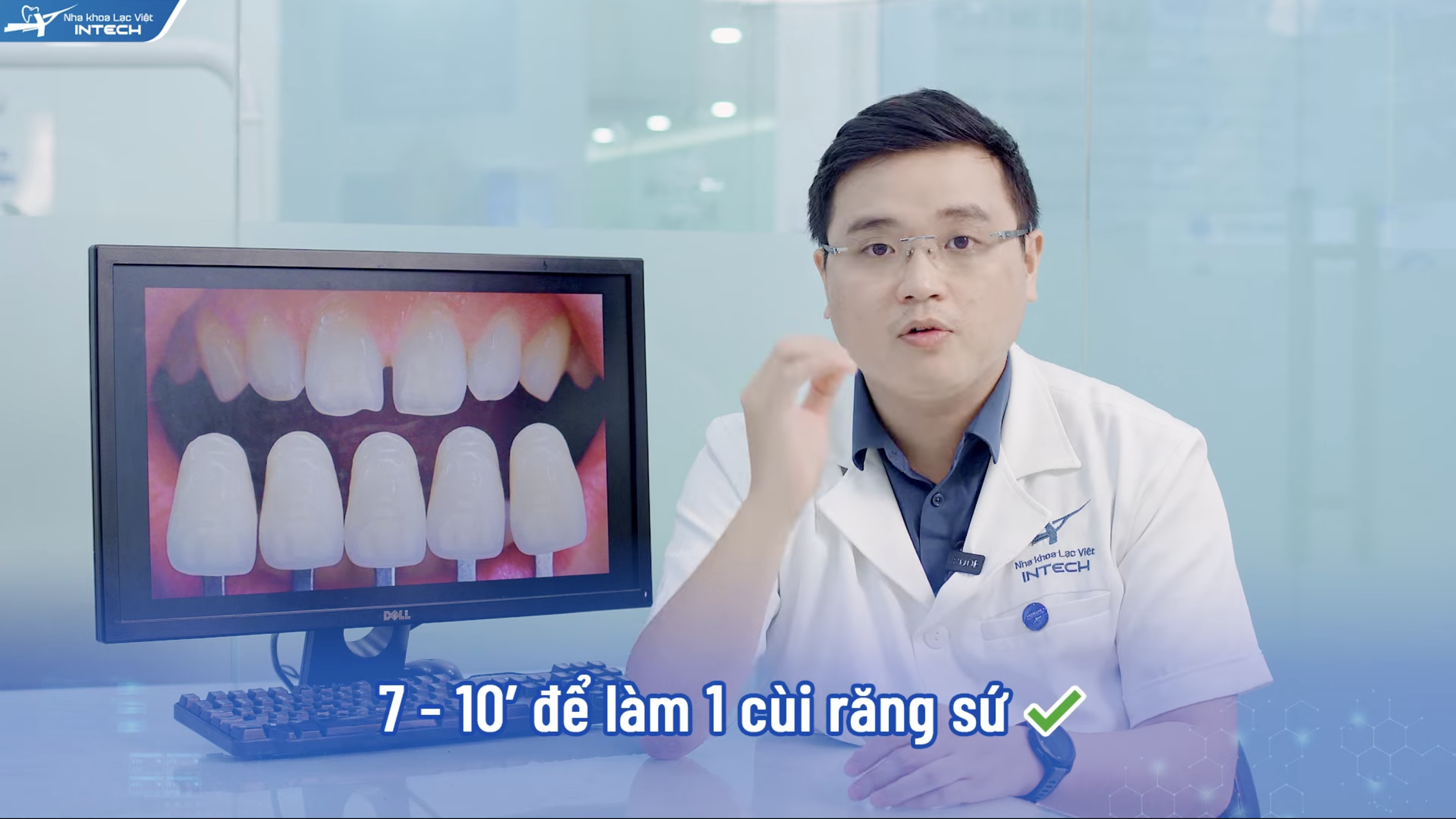 Thời gian chuẩn để mài một cùi răng sứ