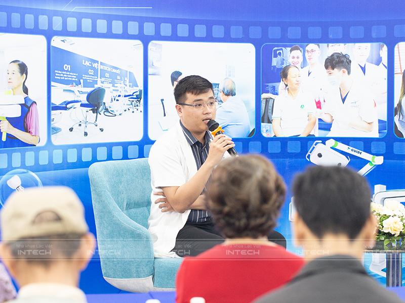 Bác sĩ Nguyễn Hoàng Dương - Giám đốc chuyên môn tại Nha khoa Lạc Việt Intech tham dự sự kiện