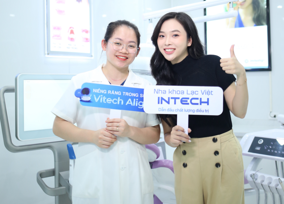 Tiktoker Hiền Hay Nói - MC Beat đỏ tin tưởng lựa chọn niềng răng bằng khay trong suốt Vitech Align