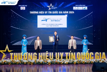 Lạc Việt InTech lọt TOP 10 Thương hiệu uy tín quốc gia 2024