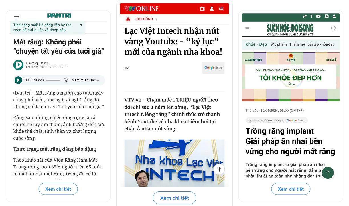 Lạc Việt Intech xuất hiện trên nhiều báo chính thống.