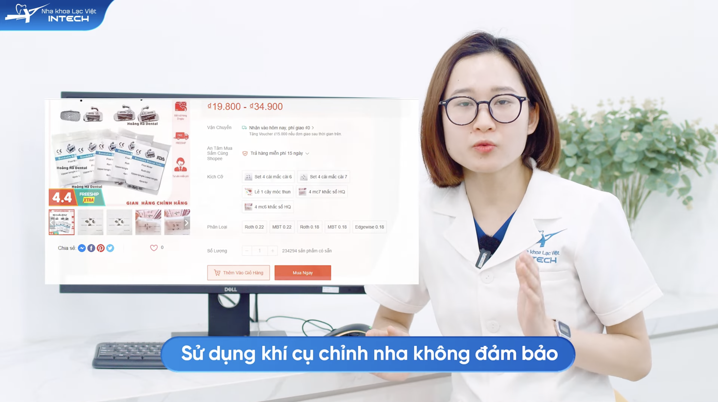 Sử dụng khí cụ chỉnh nha kém chất lượng gây kích ứng nghiêm trọng và kéo dài dẫn đến viêm lợi