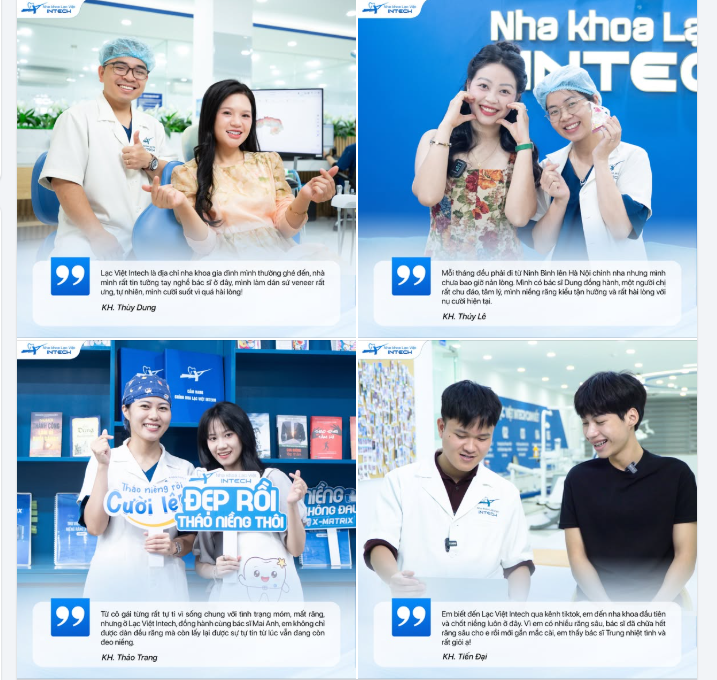 Đánh giá từ khách hàng chính là thước đo nha khoa uy tín tại TP.HCM