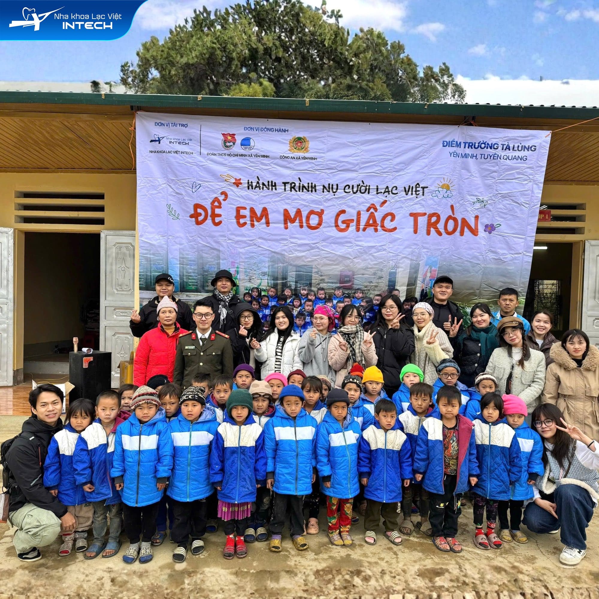 Hành trình nụ cười Lạc Việt: Mang niềm vui và sức khỏe đến trẻ em vùng cao Tuyên Quang