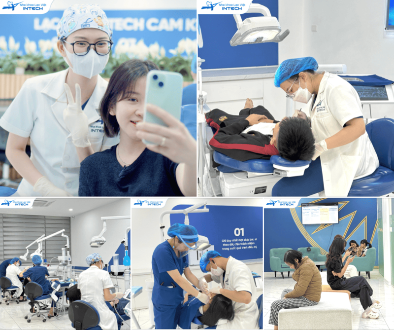 khách hàng niềng răng tại lạc việt intech