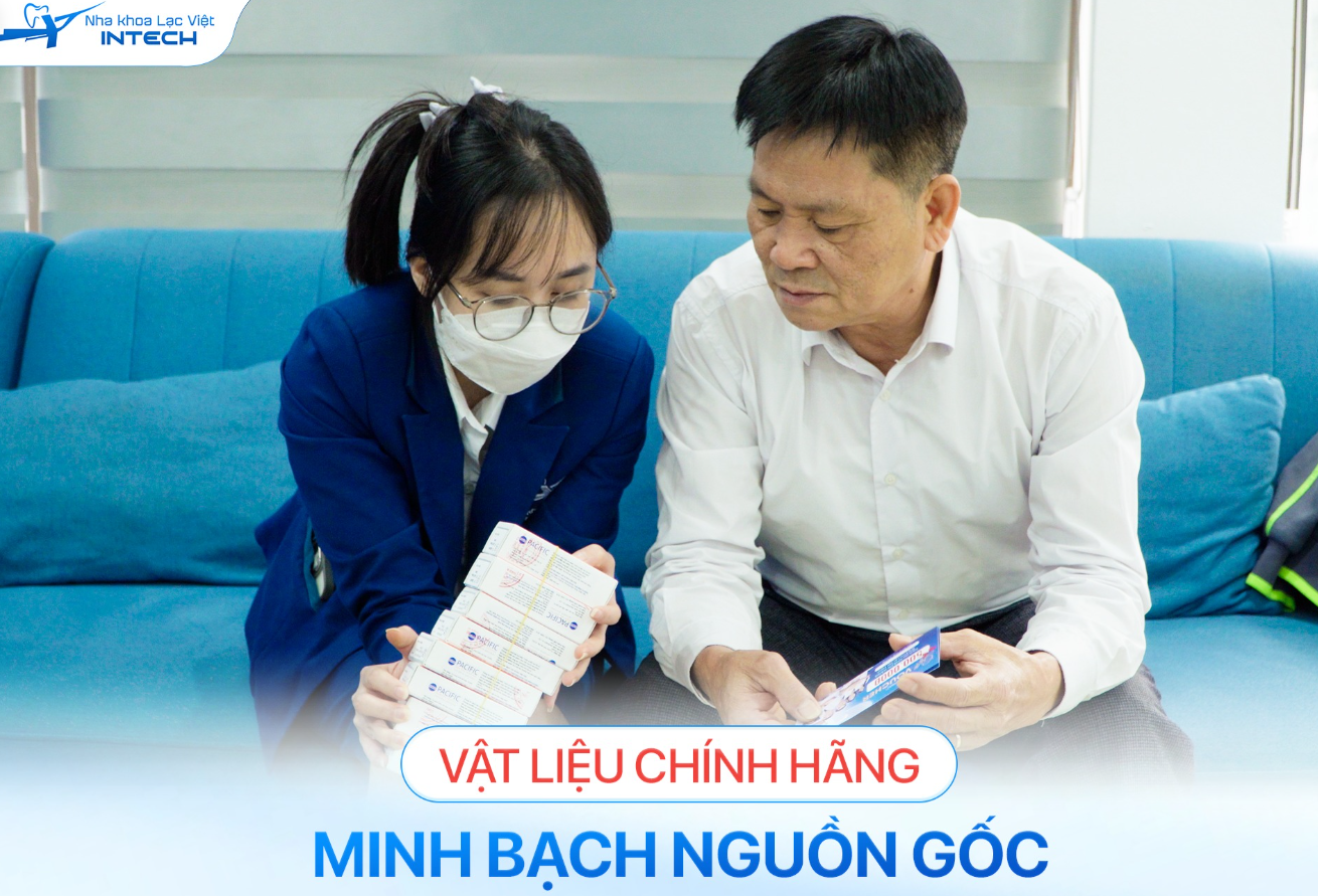 Minh bạch vật liệu, được kiểm tra vỏ hộp, ký xác nhận chính hãng trước khi điều trị.