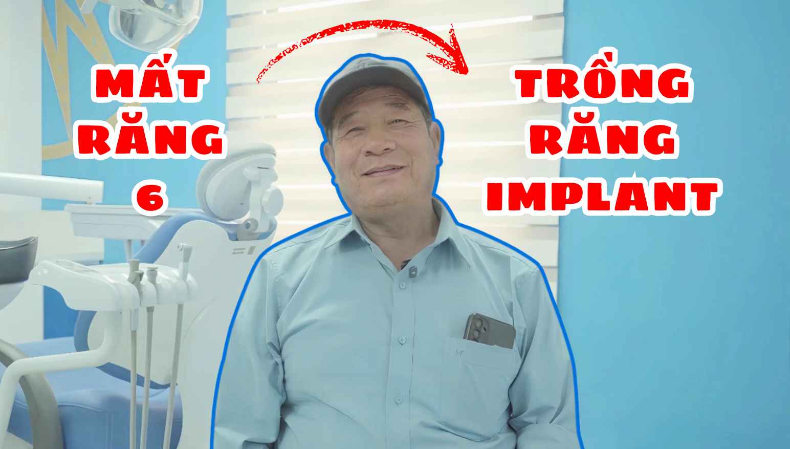 Chú Nguyễn Đắc Chầm: “Trồng răng implant phải chọn nơi đủ tin tưởng để gửi gắm sức khỏe”