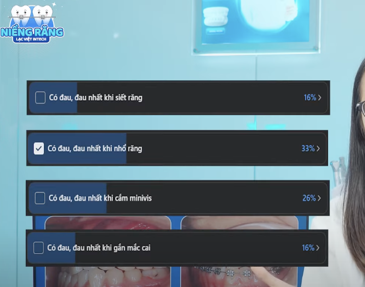 niềng răng hô có đau không