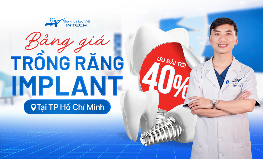 CHƯƠNG TRÌNH KHUYẾN MÃI ĐẶC BIỆT TẠI HCM – GIẢM ĐẾN 40% CHI PHÍ TRỒNG RĂNG IMPLANT