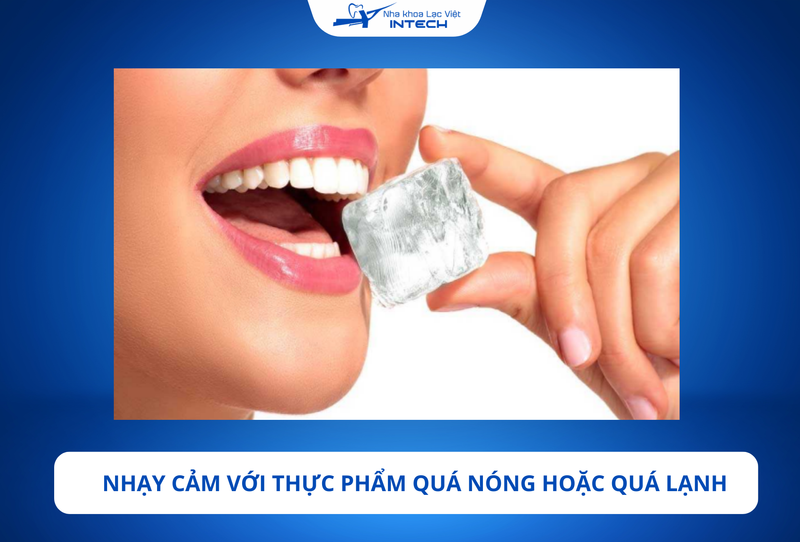 Sau phẫu thuật, cô chú/anh chị có thể cảm thấy ê buốt khi ăn thực phẩm quá nóng, lạnh hoặc cay