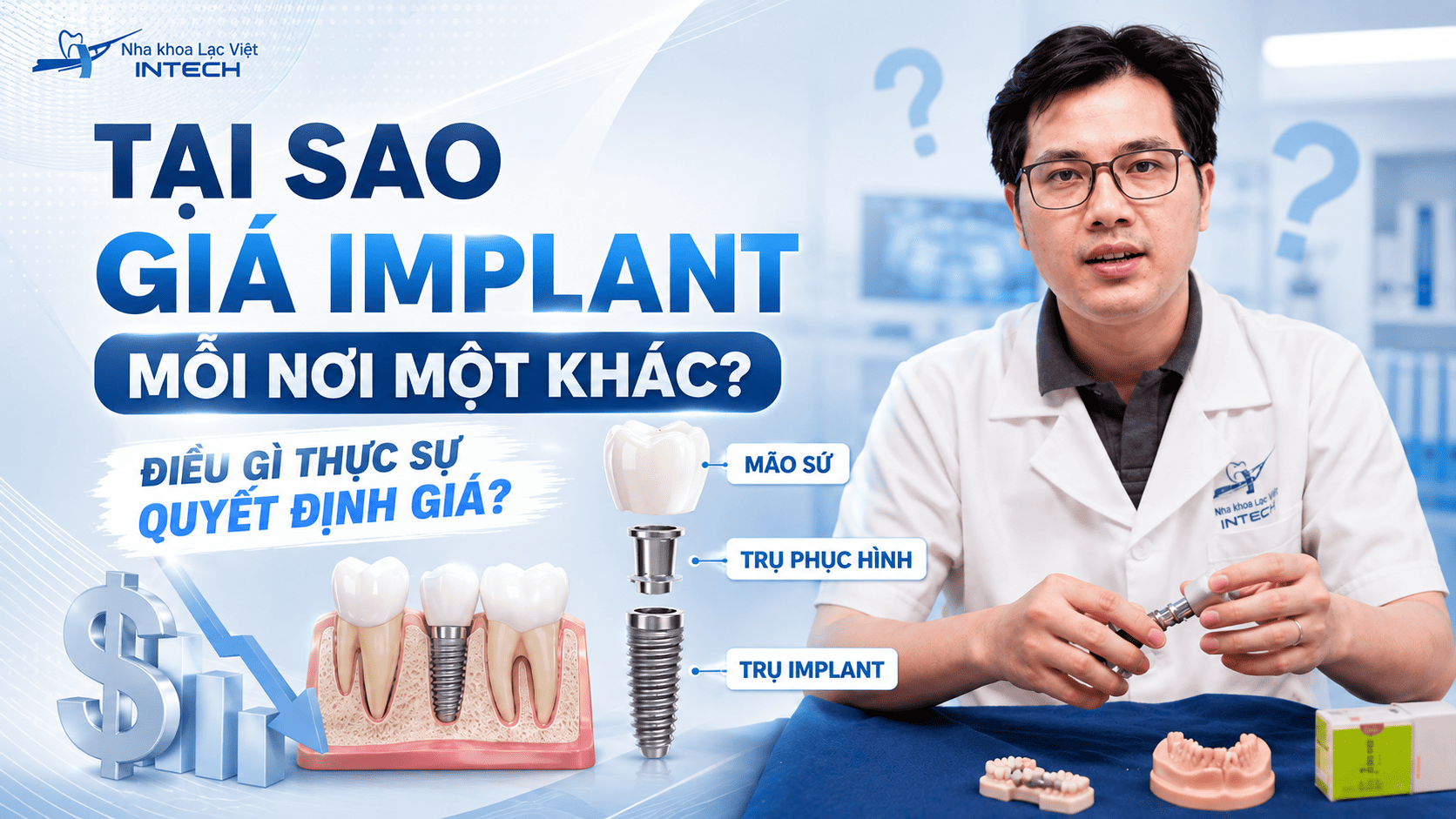 Tại Sao Giá Implant Ở Mỗi Nơi Mỗi Khác? Điều Gì Thực Sự Quyết Định Chi Phí Một Chiếc Răng Implant
