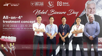 Nha khoa Lạc Việt Intech tham gia Hội nghị “Khoa học lần I - Khoa Răng Hàm Mặt - Đại học Văn Lang và Nobel Biocare Day”