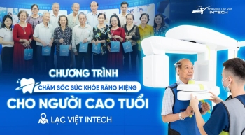 Lạc Việt Intech đồng hành “Chăm sóc sức khỏe răng miệng người cao tuổi”