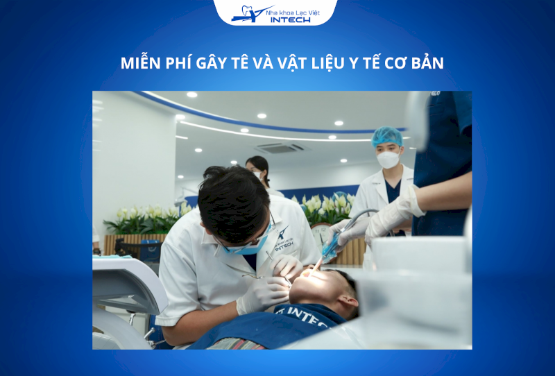 Sử dụng thuốc tê chất lượng cao trước khi trồng răng Implant, giúp đảm bảo quá trình trồng răng Implant diễn ra nhẹ nhàng, không đau đớn