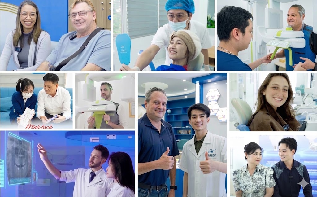 Many foreigners choose to return to Vietnam for dental implants.