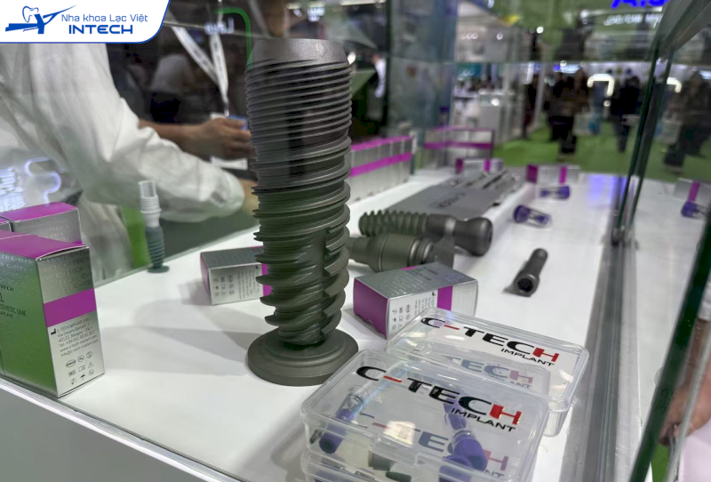 Trụ Implant C-Tech của Ý có nhiều ưu điểm nổi trội về độ bền và chất lượng